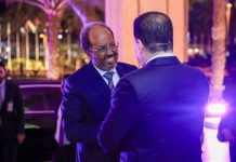 Madaxweyne Xasan Sheekh oo gaaray Baqdaad