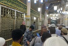 Boqolaal xujay Soomaaliyeed ah oo isugu tagay Rawdada Barakeysan ee Masjidka Nabiga