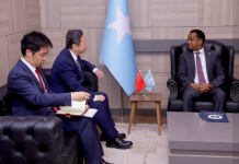 Soomaaliya iyo Shiinaha oo ka wada hadlay xoojinta xiriirka labada dowladood