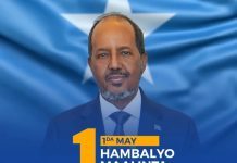 Madaxweyne Xasan Sheekh oo hambalyo u diray Shaqaalaha Soomaaliyeed