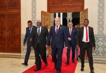 Guddoomiyaha Golaha Shacabka iyo wafdi uu hoggaaminayo oo gaaray magaalada Algiers