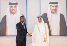 Wasiirka shaqada oo la kulmay dhiggiisa dalka Qatar