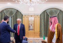 Madaxweynaha Mareykanka oo Riyaadh kula kulmay dhiggiisa dalka Suuriya