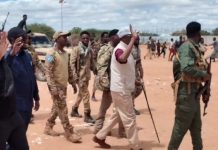 Taliyaha NISA iyo Mas’uuliyiin kale oo gaaray degmada Moqokori ee gobolka Hiiraan