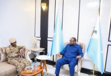 Hoggaamiyaha SSC-Khaatumo oo kulan muhiim ah la yeeshay Taliyaha Ciidanka Xoogga Dalka