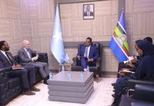 Wasiirka Arrimaha Dibadda Soomaaliya oo xoojinta iskaashiga kala hadlay Wakiilka Xoghayaha Guud ee Q.M