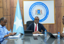 Guddoomiyaha SoDMA oo kulan fogaan arag ah la qaatay madaxa Baanka Adduunka ee Soomaaliya