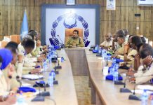 Mas’uuliyiinta Ciidanka Boliiska oo Muqdisho ku yeeshay kulan la xiriiray amniga dalka