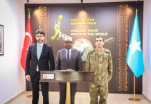 Wasiir Fiqi oo boogaadiyay howsha wax ku oolka ah ee ka socota Dugsiga Tababarka TURKSOM