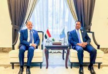 Wasiirka Arrimaha Dibadda Soomaaliya oo Baqdaad kula kulmay dhiggiisa Yemen