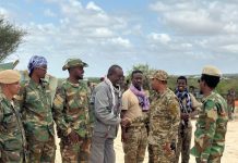 Taliyaha Ciidan dhulka oo gaaray furimaha dagaalka Shabeellaha dhexe