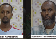 Horjoogayaal ka tirsanaa khawaarijta oo maanta la xukumay