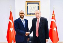 Wasiirka Dekeddaha XFS oo kulan la qaatay Madaxweynaha Turkiga