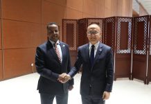 Wararka Wasiirka Arrimaha Dibadda oo Magaalada Changsha kula kulmay Guddoomiyaha CIDC