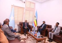 Wasiir dowlaha arrimaha dibadda oo qaabilay wakiilka AU ee Soomaaliya