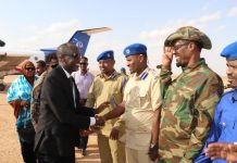 Wasiirka Ganacsiga XFS oo safar shaqo ku tegay magaalada Laascaanood