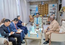 Wasiirka Warfaafinta iyo Danjiraha Shiinaha oo ka Wadahadley Xoojinta Dhaqanka iyo Warbaahinta