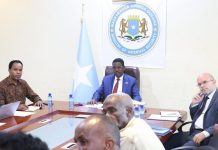 Wasiir Amniga Gudaha XFS oo xafiiskiisa ku qaabilay mas’uuliyiin sare oo ka socda Booliiska caalamiga ah INTERPOL