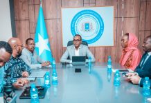 Guddoomiyaha SoDMA oo qaabilay wafdi ka socda hay’adda IOM