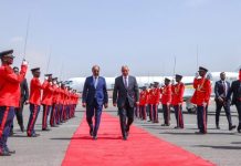 Madaxweynaha JFS iyo wafdi uu hoggaaminayo oo gaaray dalka Jabuuti