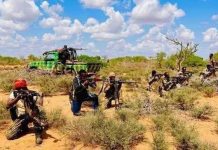 Ciidanka Qaranka oo ka hortegay weerar naf la caari ah oo khawaarijtu ku qadeen degaan dhaca soohdinta gobollada Hiiraan iyo Galgaduud