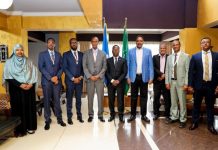 Wasiirka Beeraha XFS oo oo kulan la qaatay Xoghayaha Fulinta ee Urur Goboleedka IGAD