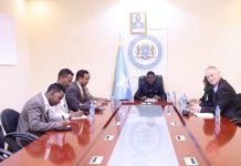 Wasiirka amniga oo qaabilay wafdi ka socda Qaramada Midoobay