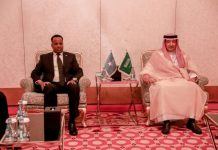 Soomaaliya iyo Sacuudiga oo kawada hadlay xoojinta xiriirka iskaashiga labada dal