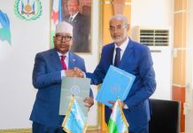 Soomaaliya iyo Jabuuti oo gaaray heshiis lagu kordhinayo ciidamada dalkas oo Soomaaliya jooga