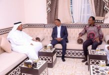 Wasiirka Arrimaha Dibadda oo booqasho iyo salaan sharafeed ugu tagay Sheekh Cabdirashiid Cali Suufi