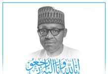 Madaxweynaha JFS oo tacsi u diray dowladda iyo shacabka Nigeria oo uu ka geeriyooday madaxweynihii hore