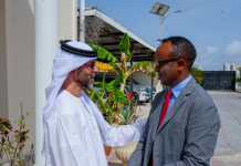 Guddoomiyaha SoDMA iyo Safiirka Imaaraadka oo ka wada hadlay xoojinta gargaarka bini’aadantinimo