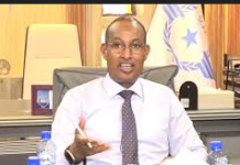 Maareeyaha Guud ee Hayโadda Duulista oo ka hadlay shil diyaaradeed oo ka dhacay garoonka muqdisho