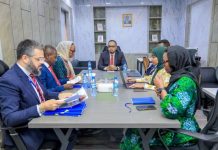 Wasiir ku xigeenka Arrimaha Gudaha oo la kulmay Agaasime ku xigeenka Hay’adda IOM