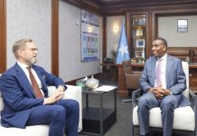 Raโiisul Wasaare Xamsa oo kulan sagootin ah la qaatay danjirahii Sweden u joogay Soomaaliya