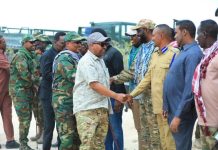 Wasiir Fiqi oo kormeeraya furimaha dagaalka Shabeellaha dhexe