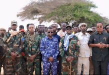 Masuuliyiin booqday deegaanka Xaaji Cali oo uu ka socdo abaabul dagaal oo ka dhan ah Khawaarijta