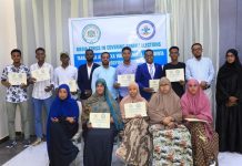 Tababarka Anshaxa Warbaahinta ee Tabinta Doorashooyinka oo lagu soo xiray Dhuusamareeb