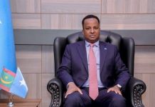 Wasiirka Arrimaha Dibadda iyo Wafdi uu Hoggaaminayo oo Gaaray Dalka Aljeeriya