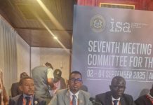 Wasiir dowlaha wasaaradda tamarta iyo wafdi uu hoggaaminayo oo Shir uga qayb galay Accra