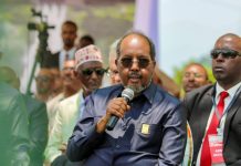 Madaxweyne Xasan Sheekh oo ka qeybgalay Xafladda Furitaanka Biyo-xireenka Itoobiya ee GERD