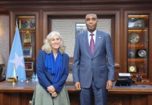 Ra’iisul Wasaaraha XFS oo Xafiiskiisa ku qaabilay Danjiraha cusub ee Midowga Yurub u fadhiya Soomaaliya