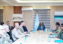 Madaxweyne Xasan Sheekh oo qaabilay taliyaha cusub ee AFRICOM