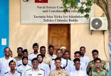 Taliyaha Ciidanka Badda oo sagootin u sameeyey Saraakiil u baxday Waxbarasho dalka Dibediisa ah