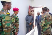 Madaxweyne Xasan Sheekh oo xariga ka jaray xarunta cusub ee taliska sahanka iyo sirdoonka Cxds