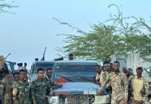 Ciidanka Xoogga oo gacanta ku dhigay Maleeshiyaad ka tirsan Khawaarijtii lagu jebiyay Degmada Ceeldheer