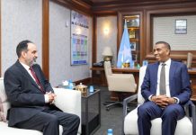 Ra’iisul Wasaare Xamsa oo xafiiskiisa ku qaabilay Safiirka Ururka Jaamacadda Carabta u fadhiya Soomaaliya