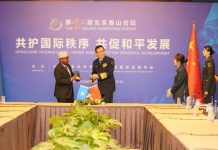 Wasiirka gaashaandhigga XFS oo kulan la qaatay dhiggiisa Shiinaha