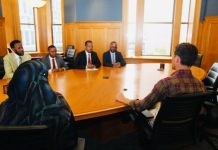 Wasiir Ku-xigeenka Wasaaradda Warfaafinta XFS oo kulan la yeeshay Duqa Magaalada Minneapolis