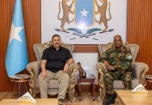 Saraakiil Ciidan oo ka Socda Dowladda Masar oo soo gaaray Muqdisho